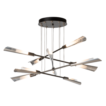 Flight 10-Light Small Pendant by Hubbardton Forge - view 5
