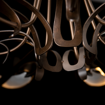 Parasol 7-Light Chandelier by Hubbardton Forge - view 7
