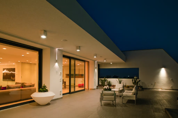 IPRO - LED die cast aluminium outdoor ceiling lamp by iGuzzini - view 3