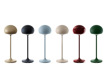 CLAN MINI - Cordless rechargeable aluminium table lamp with dimmer by iGuzzini - view 3