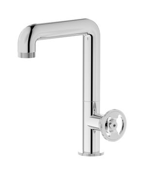 Bold B1202CC - Tall monohole washbasin mixer complete with drain by IB
