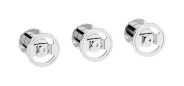 Bold B1410CC - Three holes wall mounted shower with two ways diverter by IB