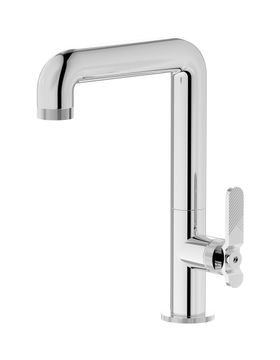 Bold B2202CC - Tall monohole washbasin mixer complete with drain by IB