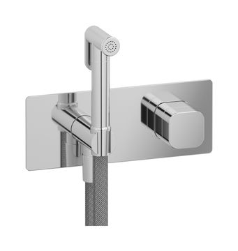 Elio EO706CC - Exposed parts for bidet spray complete with mixer by IB