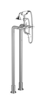 Hermes + Hermes Elle HR700CC - Freestanding two columns bath filler with shower kit by IB