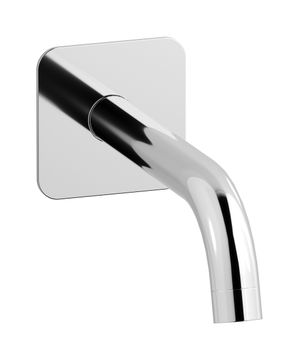 Industria ID328CC_22 - Tub filler Long wall spout with plate by IB