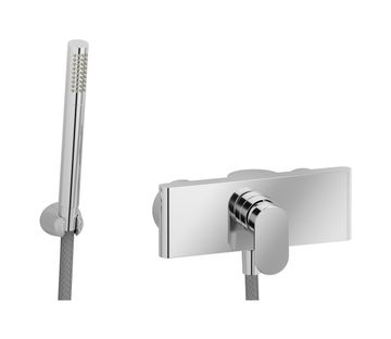 K2 K2350CC - Wall mounted shower mixer with shower kit by IB