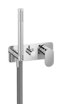 LoveMe LM313CC - Exposed parts for manual wall mixer with two ways diverter and shower kit by IB
