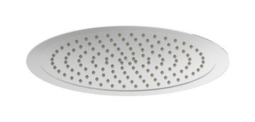 Monamour shower heads MA033CC - Built-in inox Round showerhead d.332 by IB
