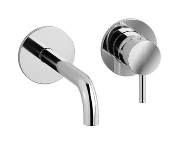 MilanoTorino MT406CC - Wall basin mixer - rings by IB