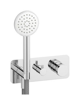 Reflex RX313CC - 2 ways wall shower hydroprogressive mixer complete with shower kit by IB