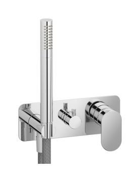 Superbox SB314CC - Exposed parts for manual wall mixer with three ways diverter and shower kit by IB