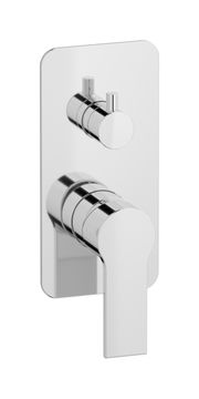 Whynot? WN310CC - Exposed parts for manual wall mixer with two ways diverter by IB