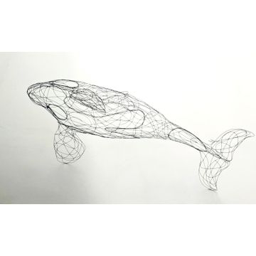 ORCA sculpture by ICI ET LÀ