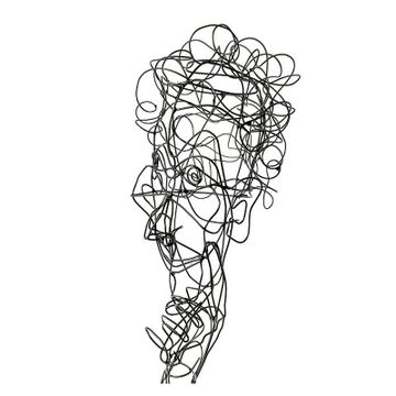 VISAGE 06 sculpture by ICI ET LÀ
