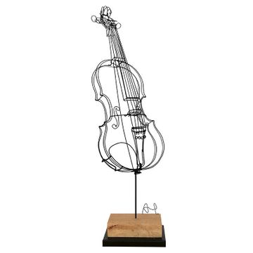 VIOLIN sculpture by ICI ET LÀ