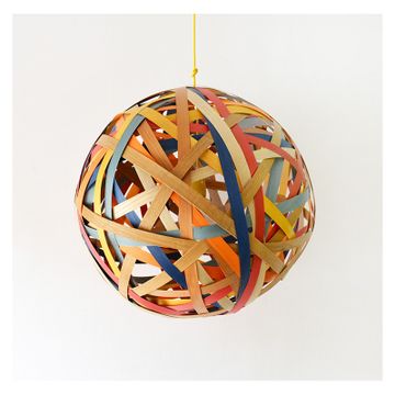 ORGANIC & WOOD pendant lamp by ICI ET LÀ