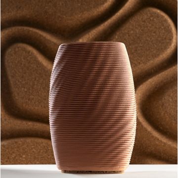ENTRELLAÇAT TERRACOTA vase by ICI ET LÀ