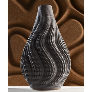SINUOS MARRÓN vase by ICI ET LÀ