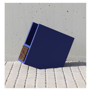 M BLUE magazine rack by ICI ET LÀ