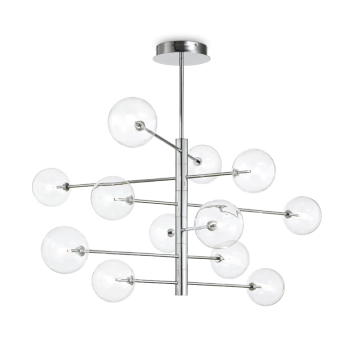 EQUINOXE SP12 CROMO by Ideal Lux