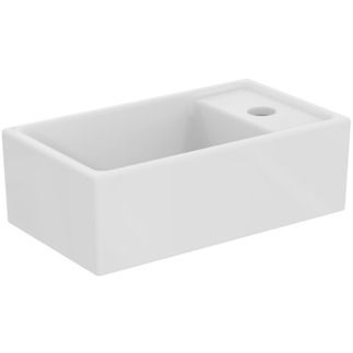 i.life S Handrinse basin 370x210x120 mm, 1 tap hole, without overflow by Ideal Standard