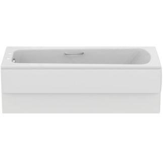 Sandringham 21 Regular bath 1690x690x540 mm, 2 tap holes, with overflow, no waste by Ideal Standard - view 2