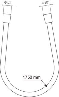 Idealrain Shower hose 1750 mm by Ideal Standard - view 3