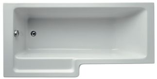 Tempo Special shaped bath 1690x845 mm, no tap hole, with overflow, no waste by Ideal Standard - view 3