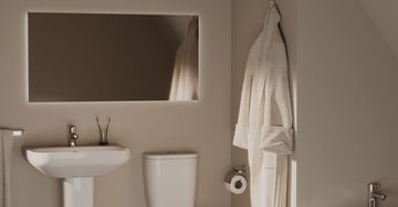 Calista Bath filler 159x155 mm, 123 mm spout projection, 15 l/min (3 bar) by Ideal Standard - view 2