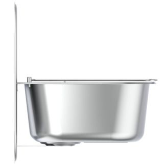 Angus Sink basin 500x460 mm, no tap hole, no waste by Ideal Standard - view 3