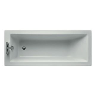 Tempo Regular bath 1690x700x540 mm, no tap hole, with overflow, no waste by Ideal Standard - view 2