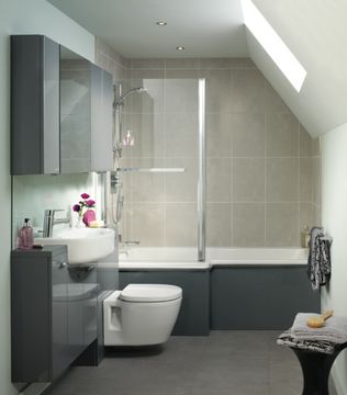Concept Space Special shaped bath 1490x845 mm, no tap hole, with overflow, no waste by Ideal Standard - view 5