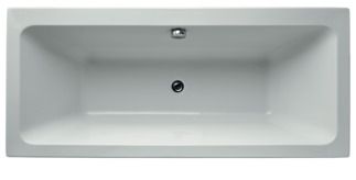Tempo Regular bath 1690x750x560 mm, no tap hole, with overflow, no waste by Ideal Standard