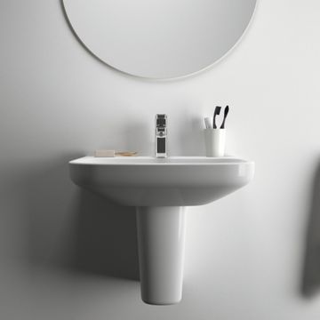 i.life A Basin 600x480x180 mm, 1 tap hole, with overflow by Ideal Standard - view 5