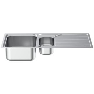 Sandringham Sink basin 1000x500x190 mm, 2 tap holes, no waste by Ideal Standard - view 2