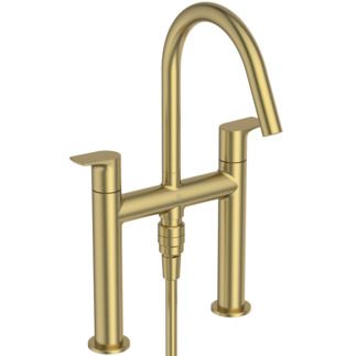 La Dolce Vita Rim mounted bath & shower mixer 419 mm, 190 mm spout projection, 8 l/min (3 bar) by Ideal Standard - view 2