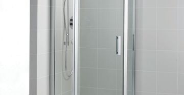 Simplicity Pentagon shower tray 910x910x40 mm, with waste by Ideal Standard - view 2
