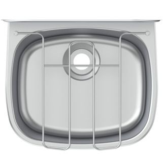 Angus Sink basin 500x460 mm, no tap hole, no waste by Ideal Standard - view 4