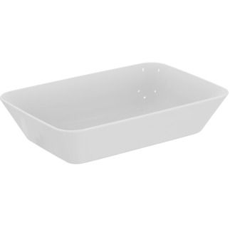 Connect Air Vessel 600x400x135 mmGrinded bottom side, no tap hole, without overflow by Ideal Standard