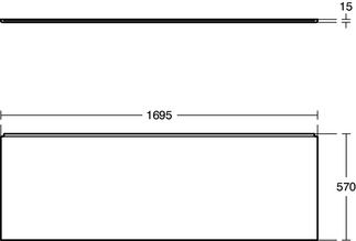 Tempo Bath front panel 1700 mm by Ideal Standard - view 5