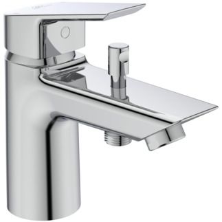 Tesi Rim mounted bath & shower mixer 60x193x182 mm, 134 mm spout projection, 15.2 l/min (3 bar) by Ideal Standard - view 6