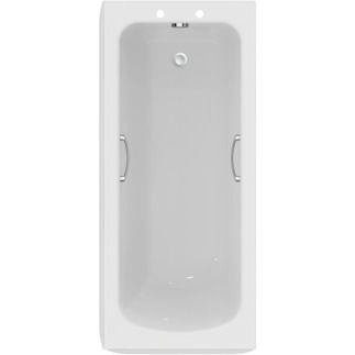 Sandringham 21 Regular bath 1595x695x540 mm, 2 tap holes, with overflow, no waste by Ideal Standard - view 2