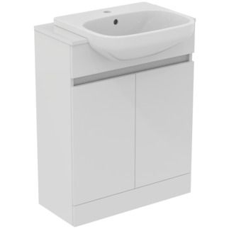 i.life A Semi-countertop basin 500x440x170 mm, 1 tap hole, with overflow by Ideal Standard - view 3