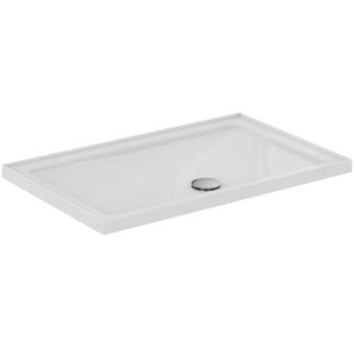 Simplicity Rectangular shower tray 1210x770x50 mm, with waste by Ideal Standard