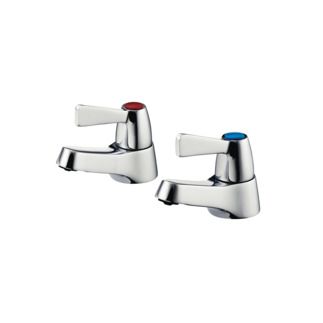 Alterna 21 Basin pillar tap 45x88 mm, 81 mm spout projection, 15 l/min (3 bar), no waste by Ideal Standard