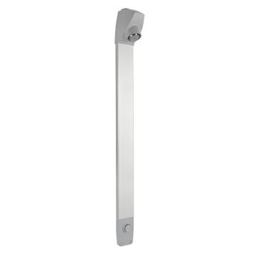 SLIM self closing shower panel with push button by IDRAL