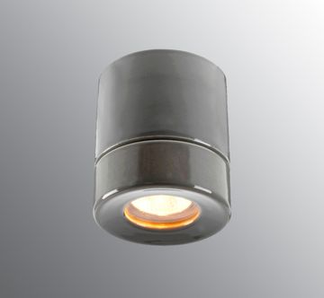 Light On Downlight Sauna - Protection glass (Clear glass), Grey by Ifö Electric