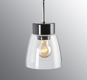 Smycka Klara pendant black/black - Clear glass, Black by Ifö Electric
