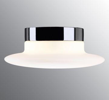 Cairo Large LED DALI 3000K - Matt opal glass, Black by Ifö Electric